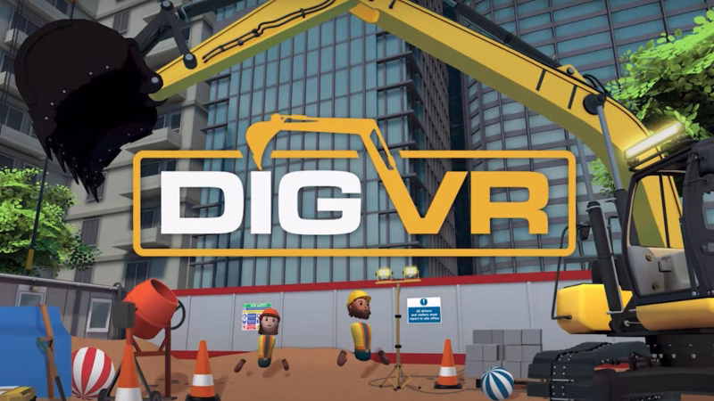 Scopriamo DIG VR, il gioco simulazione per provare l’emozione di guidare un escavatore